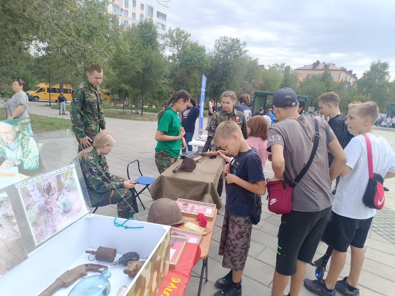 Новотроицкие поисковики представили интерактивные площадки на «Форуме неравнодушных - Восток»